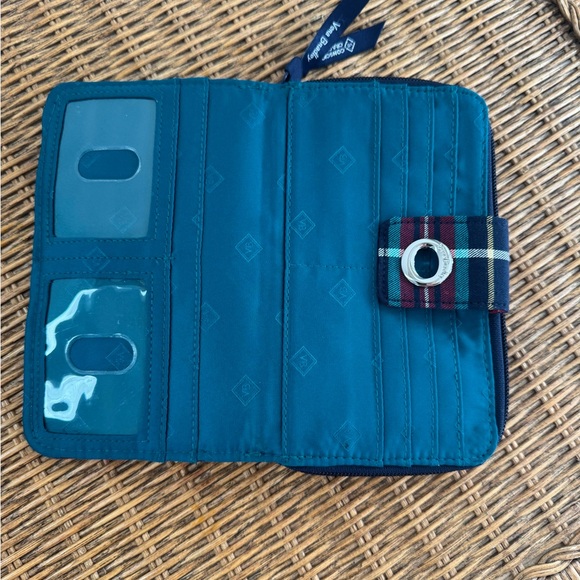 Vera Bradley Plaid Wallet Scottie Dog - Picture 4 of 6